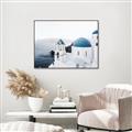 Picture of Sweet Santorini _GroupedProduct_Rectangle_Landscape_Photography _GroupedProduct_Rectangle_Landscape_Canvas_Framed_