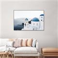 Picture of Sweet Santorini _GroupedProduct_Rectangle_Landscape_Photography _GroupedProduct_Rectangle_Landscape_Canvas_Framed_