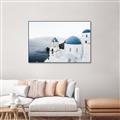 Picture of Sweet Santorini _GroupedProduct_Rectangle_Landscape_Photography _GroupedProduct_Rectangle_Landscape_Canvas_Framed_