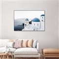 Picture of Sweet Santorini _GroupedProduct_Rectangle_Landscape_Photography _GroupedProduct_Rectangle_Landscape_Canvas_Framed_