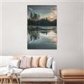 Picture of Cottage Lake _GroupedProduct_Rectangle_Portrait_Photography _GroupedProduct_Rectangle_Portrait_Unframed_Print_Only_