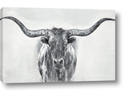 Picture of Painted Longhorn Bull