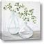 Picture of Green stem clear vase