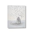 Picture of White Pretty Flower  Neutral _GroupedProduct_Rectangle_Portrait_Canvas_