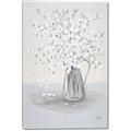 Picture of White Pretty Flower  Neutral _GroupedProduct_Rectangle_Portrait_Canvas_