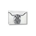 Picture of Painted Longhorn Bull _GroupedProduct_Rectangle_Landscape_Canvas_