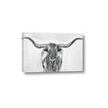 Picture of Painted Longhorn Bull _GroupedProduct_Rectangle_Landscape_Canvas_