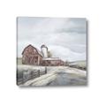 Picture of Old Brown Barn II  _GroupedProduct_Square_Canvas_