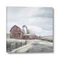 Picture of Old Brown Barn II  _GroupedProduct_Square_Canvas_