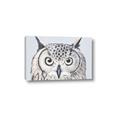 Picture of Close-up The Owl Head _GroupedProduct_Rectangle_Landscape_Canvas_