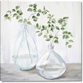 Picture of Green stem clear vase _GroupedProduct_Square_Canvas_