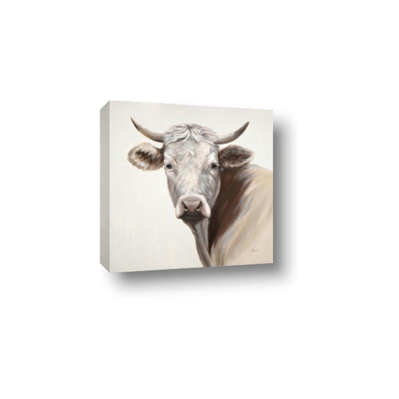 Picture of Neutral Cow _GroupedProduct_Square_Canvas_