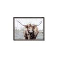 Picture of Bison _GroupedProduct_Rectangle_Landscape_Canvas_Framed_
