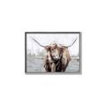 Picture of Bison _GroupedProduct_Rectangle_Landscape_Canvas_Framed_