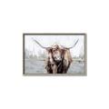 Picture of Bison _GroupedProduct_Rectangle_Landscape_Canvas_Framed_