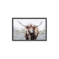 Picture of Bison _GroupedProduct_Rectangle_Landscape_Canvas_Framed_