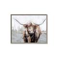 Picture of Bison _GroupedProduct_Rectangle_Landscape_Canvas_Framed_