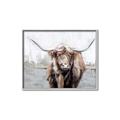 Picture of Bison _GroupedProduct_Rectangle_Landscape_Canvas_Framed_