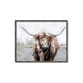 Picture of Bison _GroupedProduct_Rectangle_Landscape_Canvas_Framed_