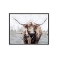 Picture of Bison _GroupedProduct_Rectangle_Landscape_Canvas_Framed_