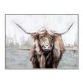 Picture of Bison _GroupedProduct_Rectangle_Landscape_Canvas_Framed_