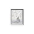 Picture of White Pretty Flower  Neutral _GroupedProduct_Rectangle_Portrait_Canvas_Framed_