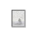 Picture of White Pretty Flower  Neutral _GroupedProduct_Rectangle_Portrait_Canvas_Framed_