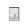 Picture of White Pretty Flower  Neutral _GroupedProduct_Rectangle_Portrait_Canvas_Framed_
