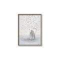 Picture of White Pretty Flower  Neutral _GroupedProduct_Rectangle_Portrait_Canvas_Framed_