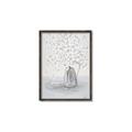 Picture of White Pretty Flower  Neutral _GroupedProduct_Rectangle_Portrait_Canvas_Framed_