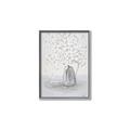 Picture of White Pretty Flower  Neutral _GroupedProduct_Rectangle_Portrait_Canvas_Framed_