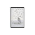 Picture of White Pretty Flower  Neutral _GroupedProduct_Rectangle_Portrait_Canvas_Framed_