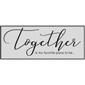 Picture of Together Neutral  _GroupedProduct_Panel_Landscape_Canvas_Framed_