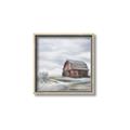 Picture of Old Brown Barn I  _GroupedProduct_Square_Canvas_Framed_