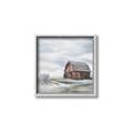 Picture of Old Brown Barn I  _GroupedProduct_Square_Canvas_Framed_