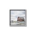 Picture of Old Brown Barn I  _GroupedProduct_Square_Canvas_Framed_