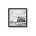 Picture of Old Brown Barn I  _GroupedProduct_Square_Canvas_Framed_