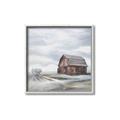 Picture of Old Brown Barn I  _GroupedProduct_Square_Canvas_Framed_