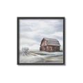 Picture of Old Brown Barn I  _GroupedProduct_Square_Canvas_Framed_