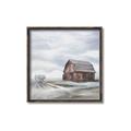 Picture of Old Brown Barn I  _GroupedProduct_Square_Canvas_Framed_