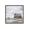 Picture of Old Brown Barn I  _GroupedProduct_Square_Canvas_Framed_