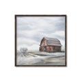 Picture of Old Brown Barn I  _GroupedProduct_Square_Canvas_Framed_