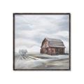 Picture of Old Brown Barn I  _GroupedProduct_Square_Canvas_Framed_