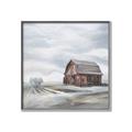 Picture of Old Brown Barn I  _GroupedProduct_Square_Canvas_Framed_