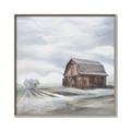 Picture of Old Brown Barn I  _GroupedProduct_Square_Canvas_Framed_