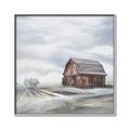 Picture of Old Brown Barn I  _GroupedProduct_Square_Canvas_Framed_