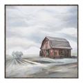 Picture of Old Brown Barn I  _GroupedProduct_Square_Canvas_Framed_
