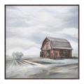Picture of Old Brown Barn I  _GroupedProduct_Square_Canvas_Framed_