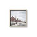 Picture of Old Brown Barn II  _GroupedProduct_Square_Canvas_Framed_