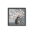 Picture of Cotton Flower _GroupedProduct_Square_Canvas_Framed_